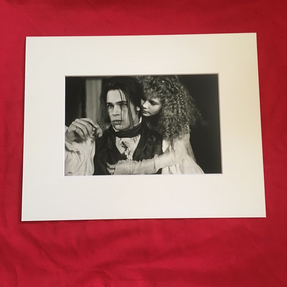 Interview with Vampire art matted Brad Pitt Dunst